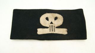 Wwi German Frei Corps Pz Armband,  Orig,  Exc,