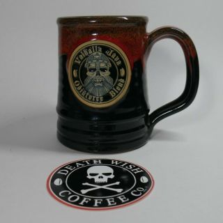 2018 Death Wish Coffee Valhalla Java Odinforce Blend Red Tankard 16,  Oz Mug