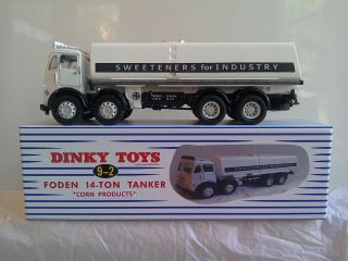 Dinky Toys By Meccano & Corgi Foden Fg Cab & Chassis,  Corn Products Tank,  Box