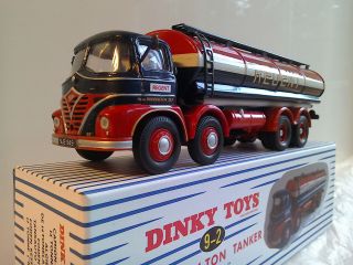 Dinky Toys By Atlas Editions & Corgi Foden S21 Cab/chassis,  Regent Oil Tank,  Box