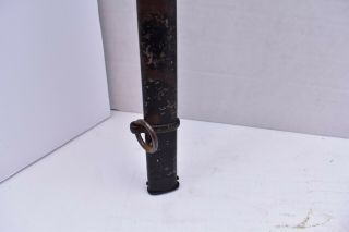 Antique German Germany WW1 Officer ' s Sword saber w/ Scabbard 40 
