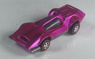 Restored Hot Wheels Redline - 1971 - Bugeye - Pink