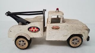 Vintage Tonka Double A Wrecker Tow Truck Pressed Steel