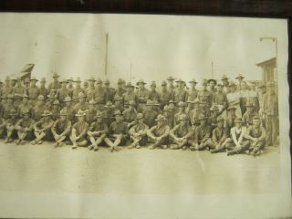 1918 3rd Co Ordnance Camp Hancock Ga Wwi Ww1 Crownover Us Army Yard Long Photo