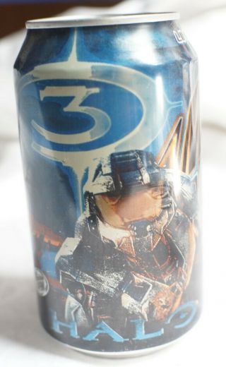 Mountain Dew Game Fuel Can - 2007 Halo 3 Limited Edition
