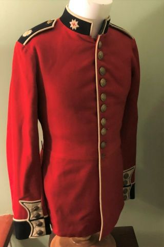 Handsome British Cold Stream Guards 1937 Dated Uniform Tunic Jacket