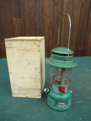 Vintage Coleman Lantern Green Canada Model 321b Dated 1 79 1979