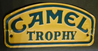 Land Rover Camel Trophy Plate