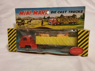 Mini Marx Diecast Truck 11 Stake Truck