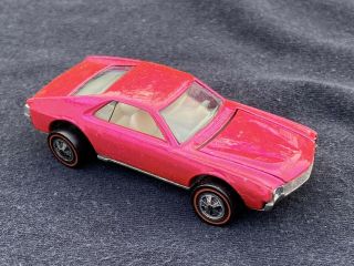 Hot Wheels Redline Custom Amx Hot Pink U.  S.  A.  Authentic - N -