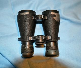 Ww1 Emil Busch A - G Rathenow Binoculars With Case