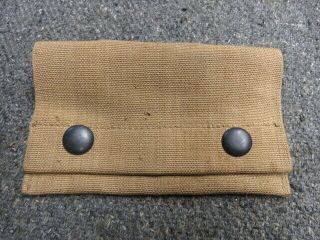 Wwi Us M1910 First Aid Pouch - Marked “powers 10 - 18” - Unissued