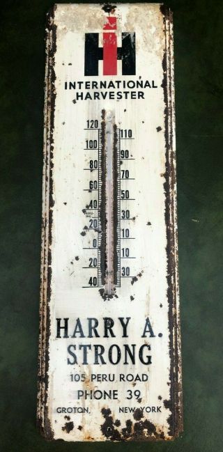 Vintage International Harvester Thermometer 