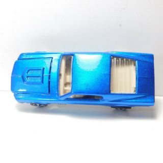 Custom Mustang Hot Wheels Redline Premium Restore Us Blue Rear Louvers