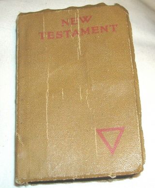 1918 Soldiers Pocket Bible,  1st Penna.  Regiment,  Sam Young,  Wwi Military
