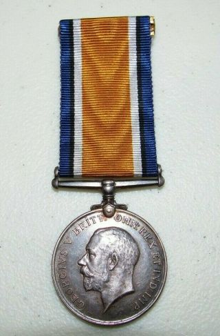 Wwi British War Medal To 21215 Pte F.  Gallacher,  R Dub Fus.