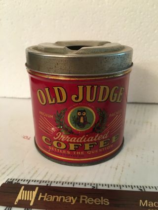 David Evans St Louis Missouri Old Judge Coffee Company Advertising Ashtray Owl