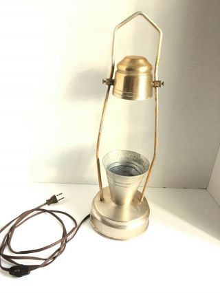Vintage Lava Lamp Coach Lantern Corded 19 " Base Only