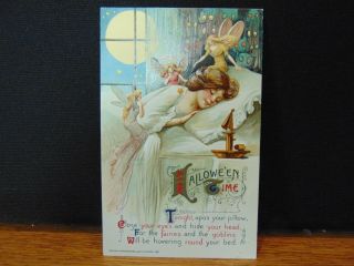 Halloween Postcard,  John Winsch,  Samuel Schmucker,  Copyright 1911