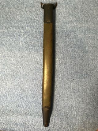 2nd Type Us Wwi M - 1917 Bayonet Leather Scabbard