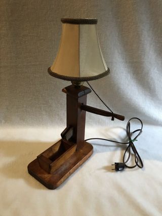 Vintage Hand Crafted Table Lamp