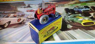 Matchbox Moko Lesney Massey Harris Tractor fenders 4 a1 WITH SCRIPT BOX 2