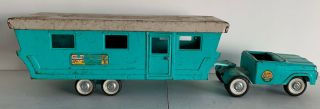 Vintage Nylint Mobile Home Truck,  Pressed Steel Toy Vehicle,  (v27)