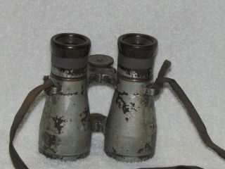 Ww1 German Army Binoculars Field Glass 08 Spindler & Hoyer Gottingen