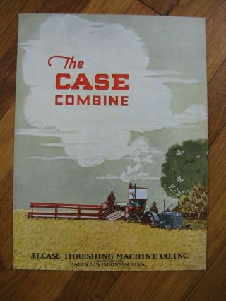 Case Model P Prairie Type Combine Brochure