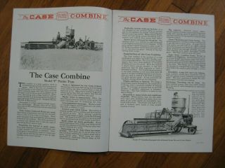 Case Model P Prairie Type Combine Brochure 2