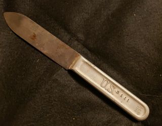 Antique Ww1 Mess Kit Knife Ac Co.  1918 Us Army Cavalry World War 1