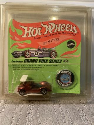 1968 Hot Wheels Redline Chaparral 2g In Package Un - Opened Blister Pack