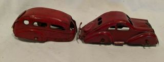 1930s Wyandotte Car With Trailer Pressed Steel Red Fantastic