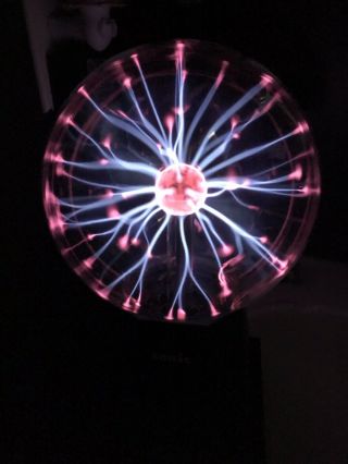 Plasma Ball Lamp Static Electricity Ball Sonic Touch And Sound Activated