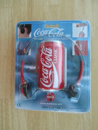 Coca - Cola Can Personal Cassette Player - Factory