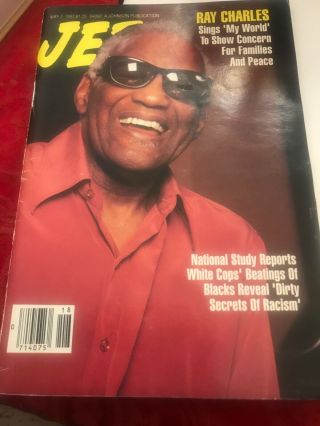 Vintage Jet Magazines Ray Charles May 1993