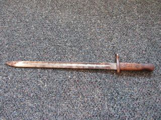 Late 1800s To Early 1900’s Spanish - Mauser Artillery Bayonet Only
