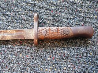 Late 1800s to Early 1900’s Spanish - Mauser Artillery bayonet only 2