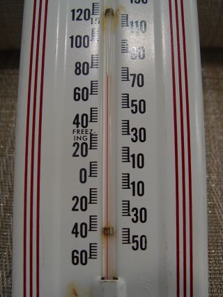 Old Hancock Quality Hybrids Corn Metal Advertising Thermometer 3