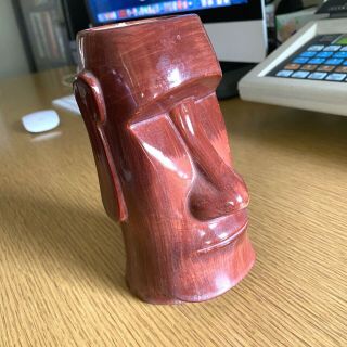 Vintage Moai Tiki Mug Trader Dick 