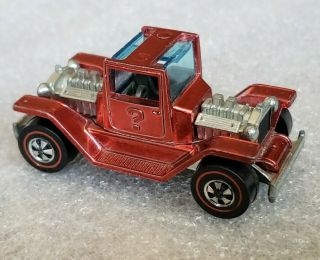 Hot Wheels Redline Red 1971 T - 4 - 2