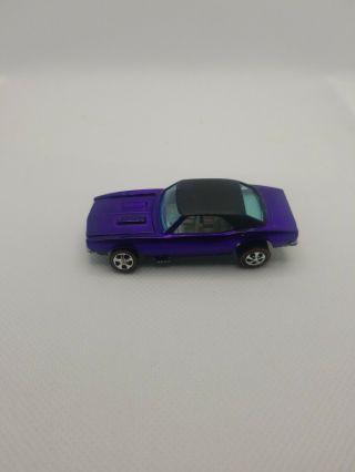 Redline Hotwheels Purple Camaro Black Roof Restored
