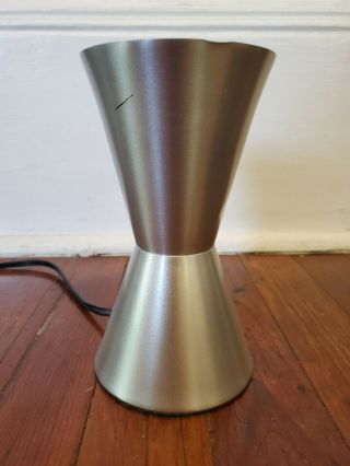Silver Color Lava Lamp Replacement 7 " Bottom Base Only With Bulb