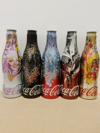 Never Filled 5 Coke Bottles Coca - Cola " Mcdonalds " (hungary) 2015