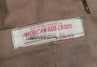 Wwi U.  S.  Army,  U.  S.  Military,  American Red Cross,  Large Sz Sewing / Grooming Kit