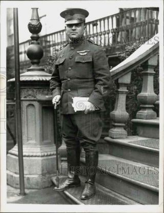 1943 Press Photo York Mayor Fiorello Laguardia As Major In World War I
