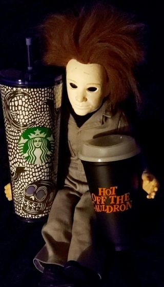 Starbucks 2020 Halloween Glow In The Dark Tumbler 24oz With Extra Cup