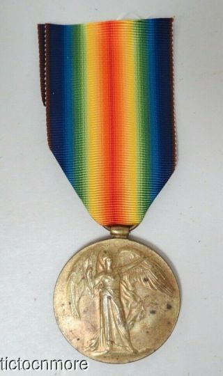 Wwi British Victory Medal S.  Staff.  R.  Staffordshire Regt.  Named
