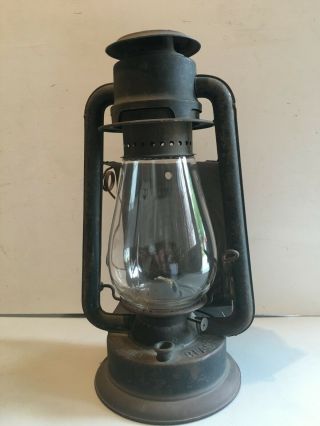 Vintage Ct Ham No.  2 Cold Blast Kerosene Lantern W/ Bullseye Reflector