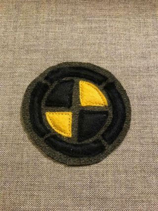 Wwi Us Army 35th Division Patch Wool Felt